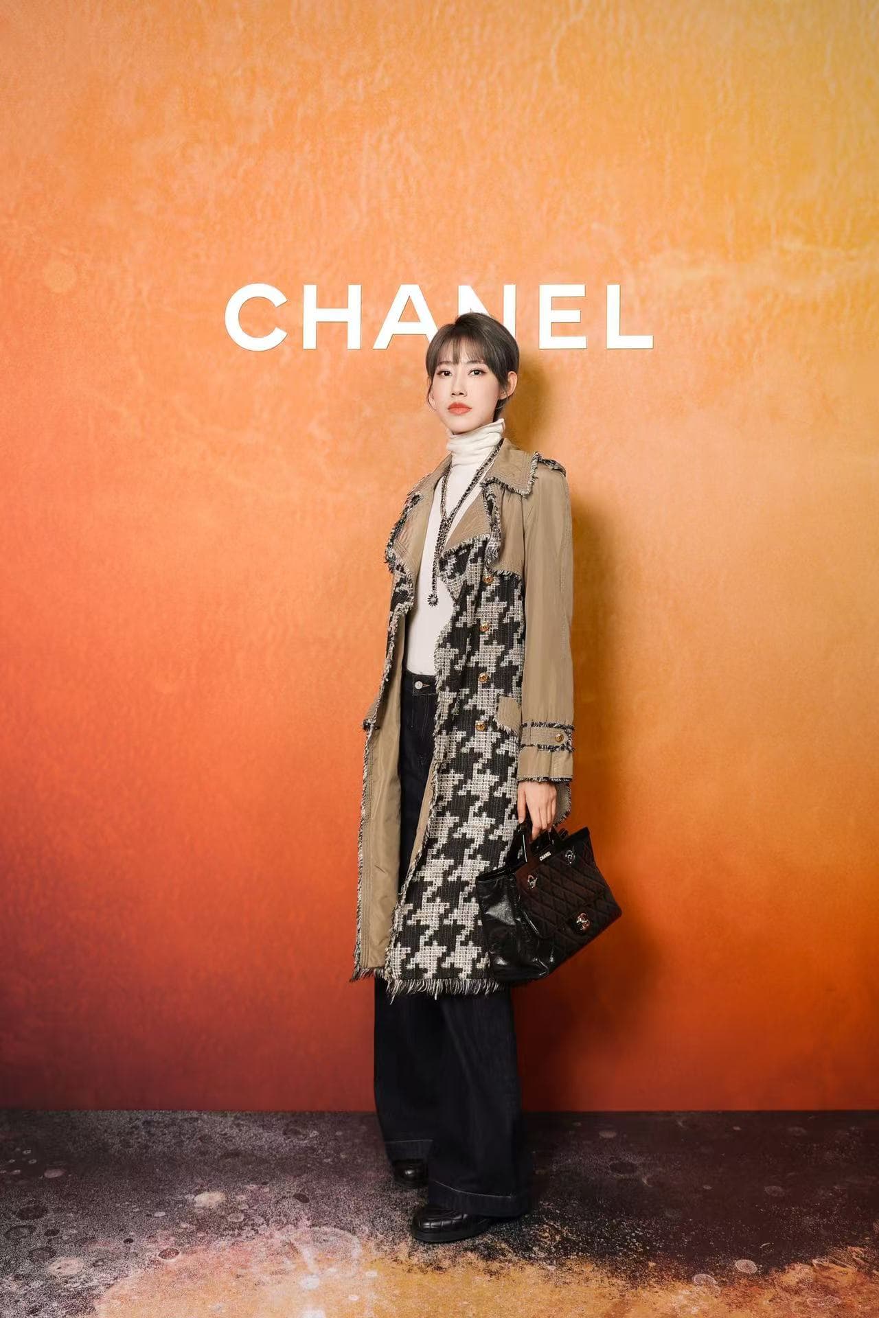Xuanyue Jin at a Chanel event